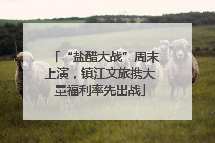 “盐醋大战”周末上演，镇江文旅携大量福利率先出战