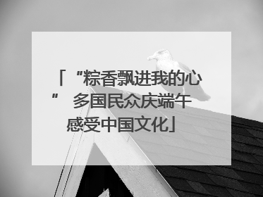 “粽香飘进我的心” 多国民众庆端午感受中国文化