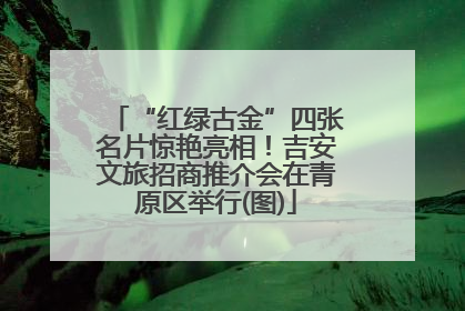 “红绿古金”四张名片惊艳亮相！吉安文旅招商推介会在青原区举行(图)