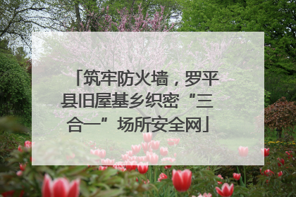 筑牢防火墙，罗平县旧屋基乡织密“三合一”场所安全网