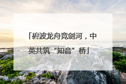 碧波龙舟竞剑河，中英共筑“知音”桥
