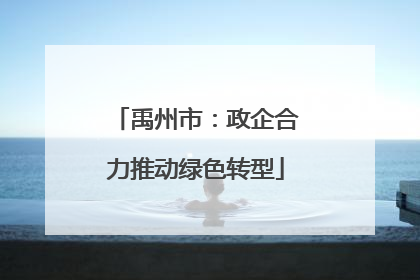 禹州市：政企合力推动绿色转型