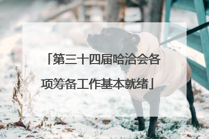 第三十四届哈洽会各项筹备工作基本就绪