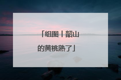 组图丨韶山的黄桃熟了