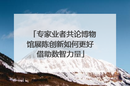 专家业者共论博物馆展陈创新如何更好借助数智力量