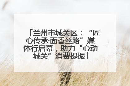兰州市城关区：“匠心传承·面香丝路”媒体行启幕，助力“心动城关”消费提振