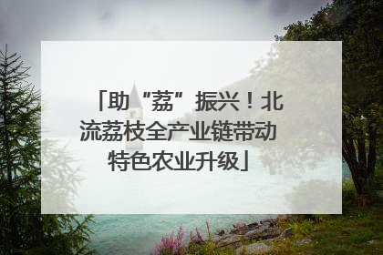助“荔”振兴！北流荔枝全产业链带动特色农业升级