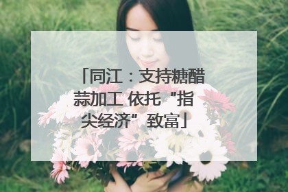 同江：支持糖醋蒜加工 依托“指尖经济”致富