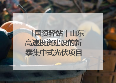 国资驿站｜山东高速投资建设的新泰集中式光伏项目顺利并网发电；国产电力机器人首次在智利电网应用