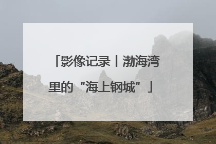 影像记录丨渤海湾里的“海上钢城”
