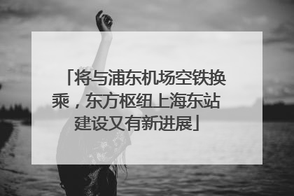 将与浦东机场空铁换乘，东方枢纽上海东站建设又有新进展