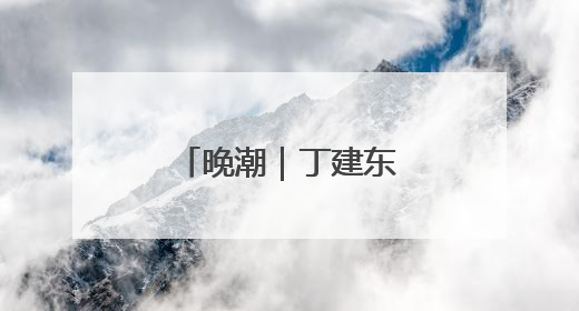 晚潮｜丁建东的渔文化情怀