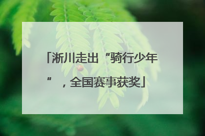 淅川走出“骑行少年”，全国赛事获奖