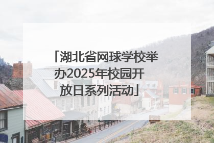 湖北省网球学校举办2025年校园开放日系列活动
