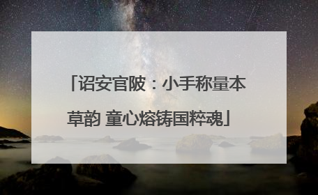 诏安官陂：小手称量本草韵 童心熔铸国粹魂