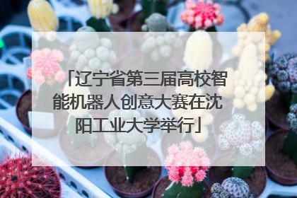 辽宁省第三届高校智能机器人创意大赛在沈阳工业大学举行