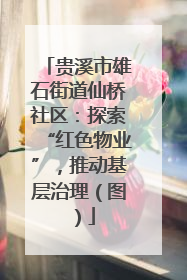 贵溪市雄石街道仙桥社区：探索“红色物业”，推动基层治理（图）