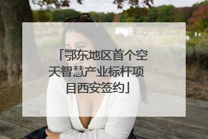 鄂东地区首个空天智慧产业标杆项目西安签约