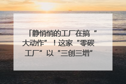 静悄悄的工厂在搞“大动作”！这家“零碳工厂”以“三创三增”探索共富新路径｜网络名人四川行