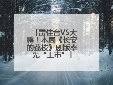 雷佳音VS大鹏！本周《长安的荔枝》剧版率先“上市”