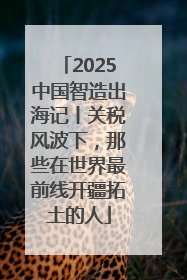 2025中国智造出海记丨关税风波下，那些在世界最前线开疆拓土的人